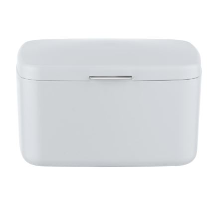 WENKO 23960100 - Caixa BARCELONA 19,5 x 16 cm branca/cromado brilhante