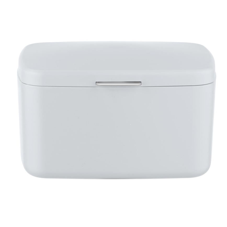WENKO 23960100 - Caixa BARCELONA 19,5 x 16 cm branca/cromado brilhante