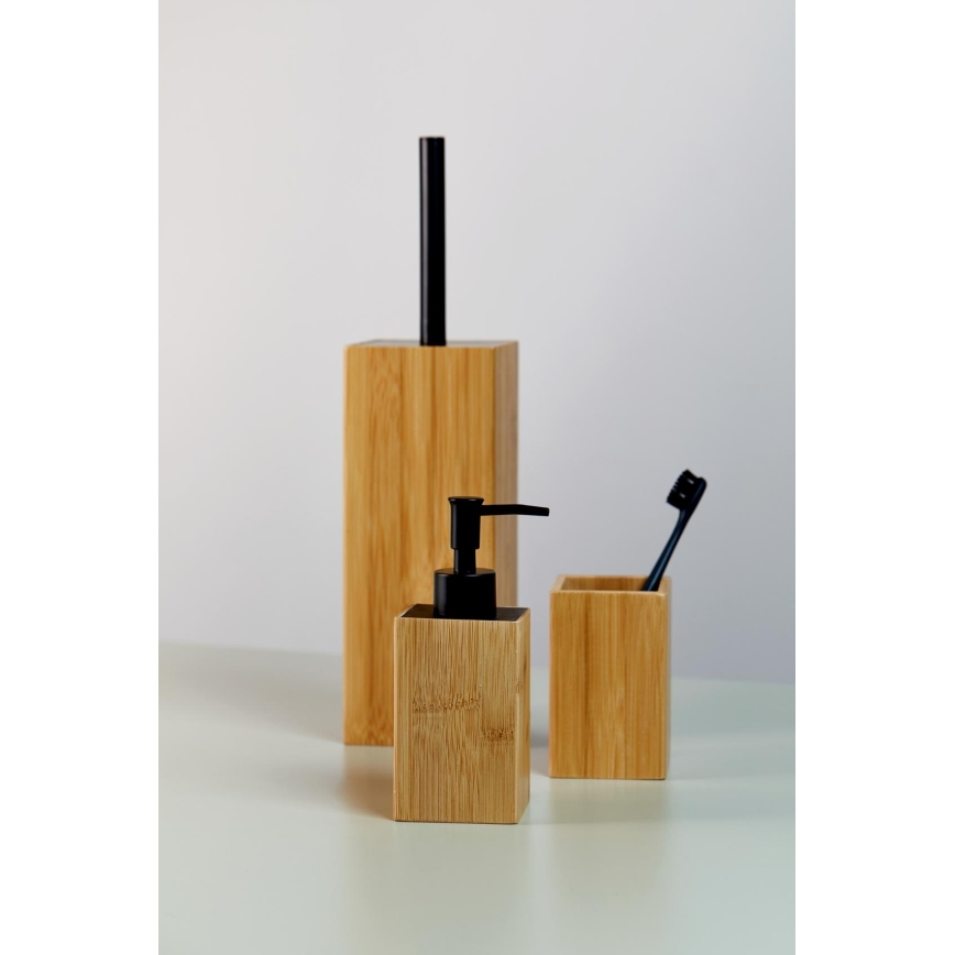 WENKO 23984100 - Dispensador de sabão PADUA 210 ml castanho/preto