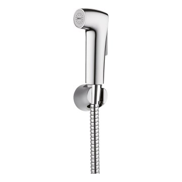 WENKO 23999100 - Conjunto para bidé com Sistema economizador de água, 12x7 cm, cromado brilhante/prateado