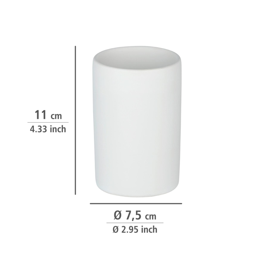 WENKO 24010100 - Copo POLARIS 7x11 cm branco