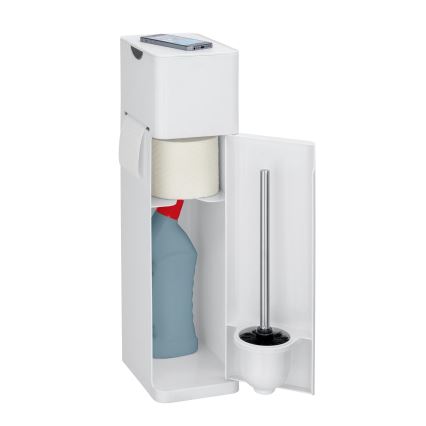 WENKO 24212100 - Escova para WC IMON 20x58,5 cm branca