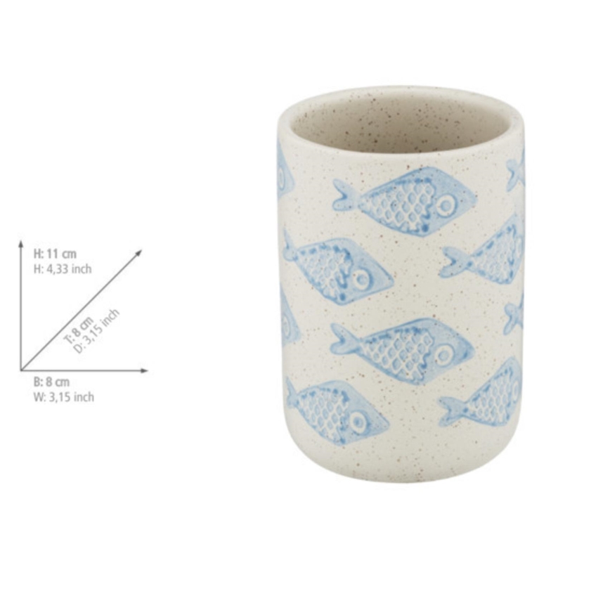 WENKO 24310100 - Copo AQUAMARIN 8x11 cm bege