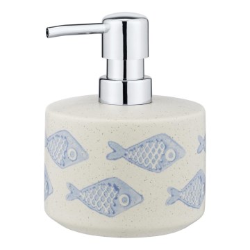 WENKO 24311100 - Dispensador de sabão AQUAMARIN 475 ml bege
