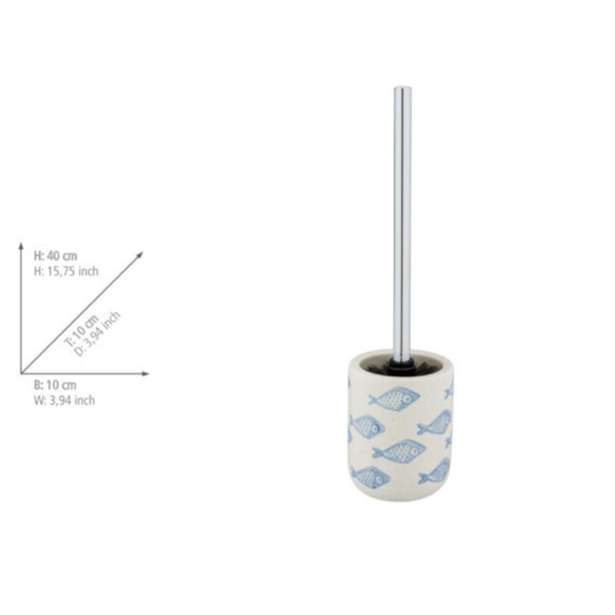 WENKO 24313100 - Escova sanitária AQUAMARIN 10x40 cm bege