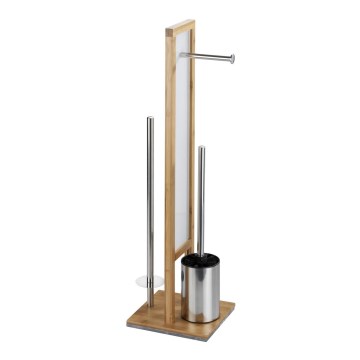 WENKO 24391100 - Escova sanitária RIVALTA 18x70 cm castanha/branca/preta