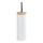 WENKO 24393100 - Escova para sanita TORTONA 9,5x38,5 cm branca/castanha