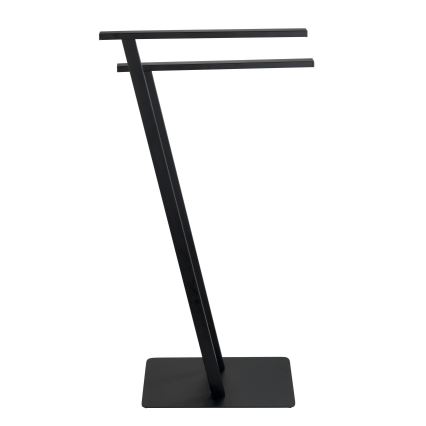 WENKO 24396100 - Suporte para toalhas LIRIO 20x40 cm preto