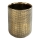 WENKO 24400100 - Porta-escovas RIVARA 7,5 x 9,5 cm dourado