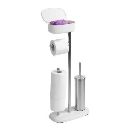 WENKO 24420100 - Conjunto para WC RIVAZZA 17x72,5 cm branco