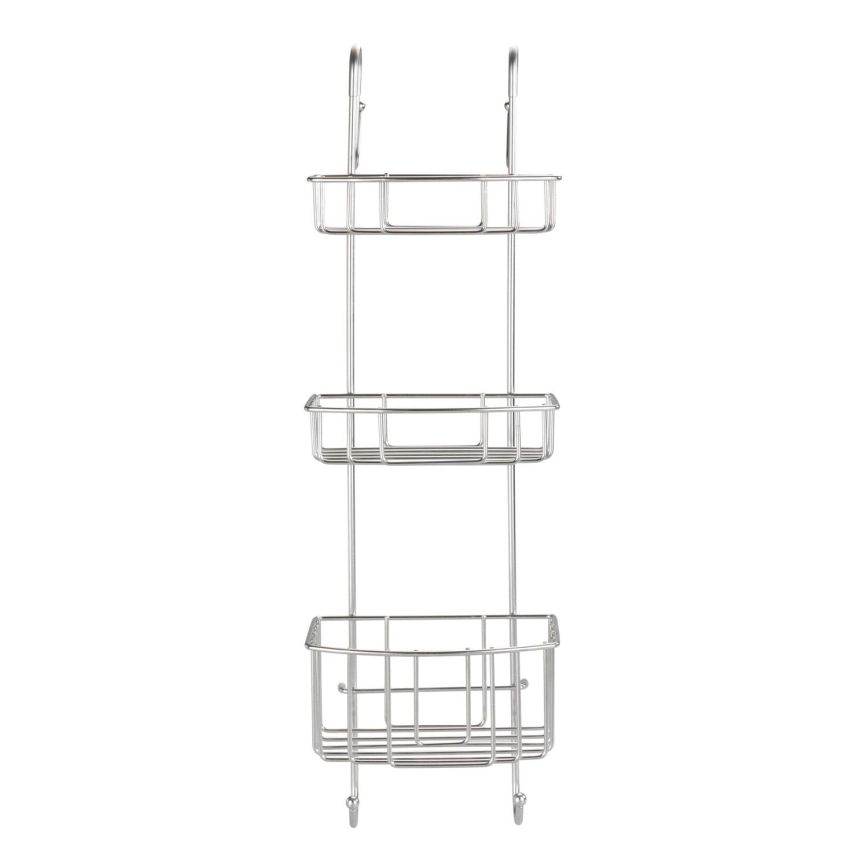 WENKO 24422100 - Prateleira OLESI 22,5x70 cm aço inoxidável/prateada