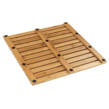 WENKO 24610100 - Tapete BAMBUSA 50x50 cm castanho