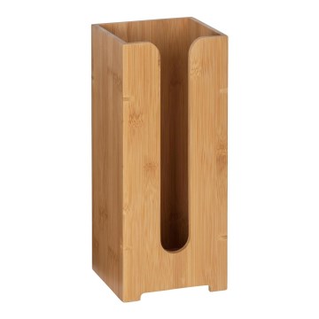 WENKO 24749100 - Suporte para papel higiénico BAMBUSA 15x35,5 cm castanho