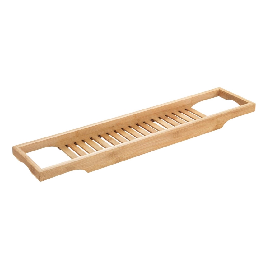 WENKO 24750100 - Prateleira para banheira BAMBUSA 70x16 cm castanha