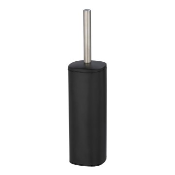 WENKO 24778100 - Escova de WC ALASSIO 9,3x39,2 cm inox/preto
