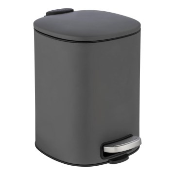 WENKO 24780100 - Cesto ALASSIO 20,5x27 cm cinzento/preto