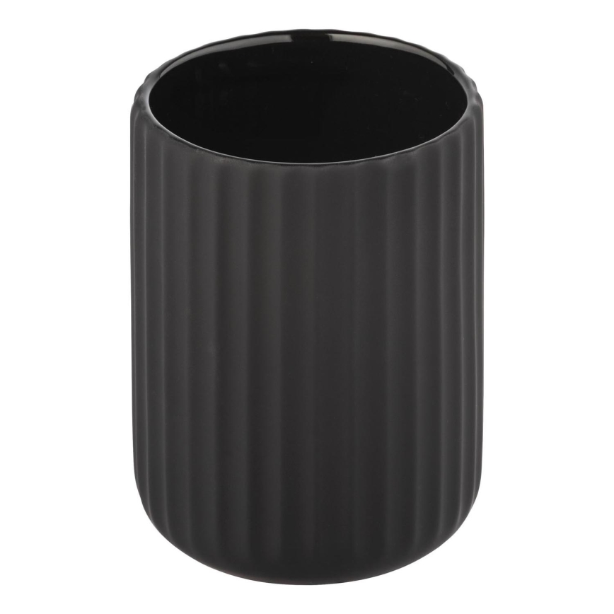 WENKO 24803100 - Copo BELLUNO 8x11 cm preto
