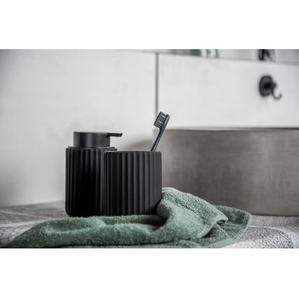 WENKO 24803100 - Copo BELLUNO 8x11 cm preto