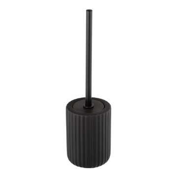 WENKO 24805100 - Escova de WC BELLUNO 11,5x42 cm preta