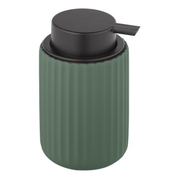 WENKO 24807100 - Dispensador de sabão BELLUNO 8x13,5 cm verde/preto