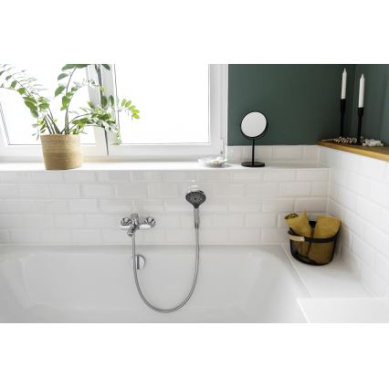 WENKO 24921100 - Cabeça de duche WATERSAVING SYSTEM 12x12 cm cromado brilhante/cinzento