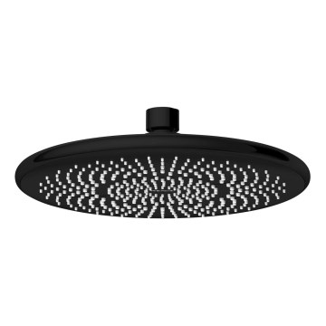 WENKO 24927100 - Cabeça de duche Sistema Economizador de Água 22,5x22,5 cm preta