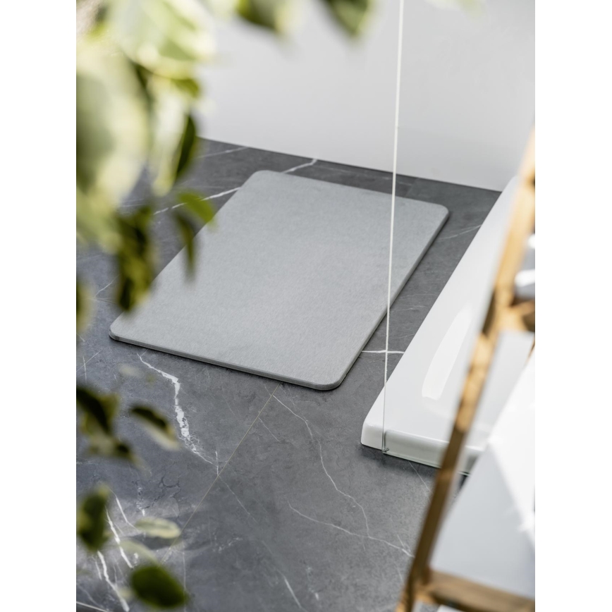 WENKO 24936100-Tapete SIMI 39x60 cm cinzento