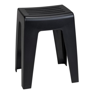 WENKO 25156100 - Banco KUMBA 38x47 cm preto