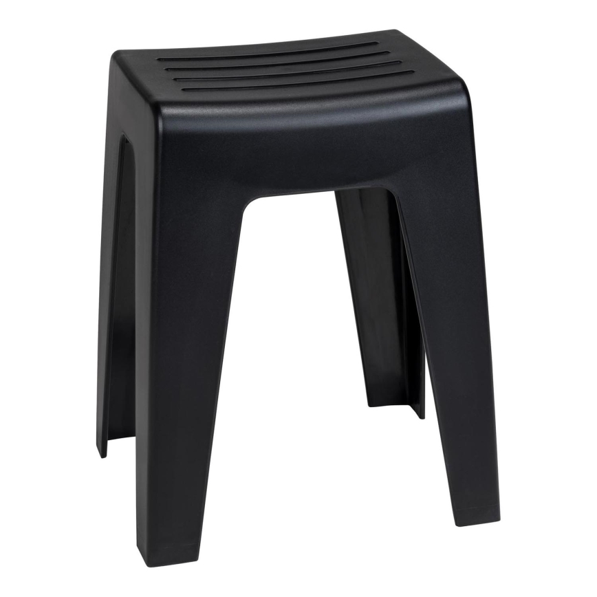 WENKO 25156100 - Banco KUMBA 38x47 cm preto