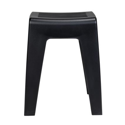 WENKO 25156100 - Banco KUMBA 38x47 cm preto