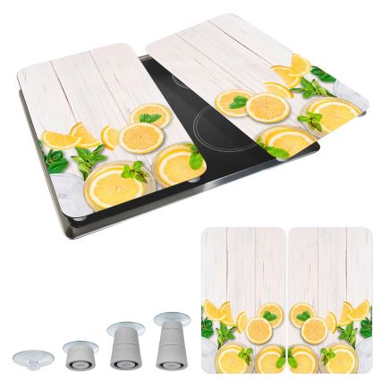 WENKO 2521512500 - Placa de cobertura ABDECKPLATTE - APTO PARA ALIMENTOS 30 x 52 cm, multicolorida
