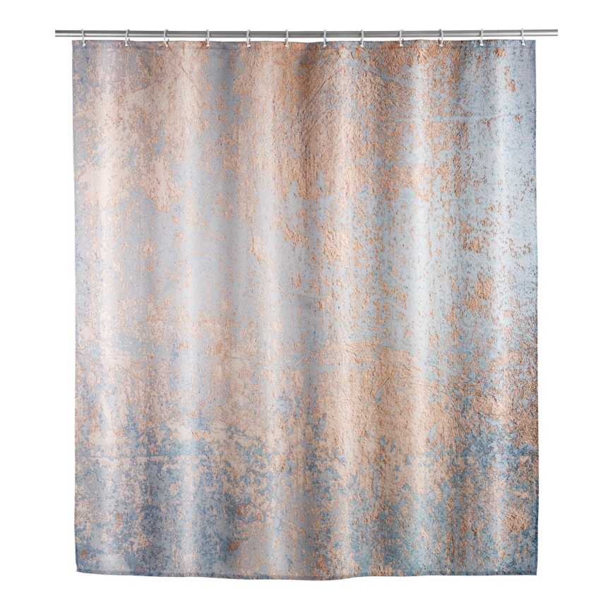 WENKO 25239100 - Cortina de duche AGATE 180x200 cm multicolorida
