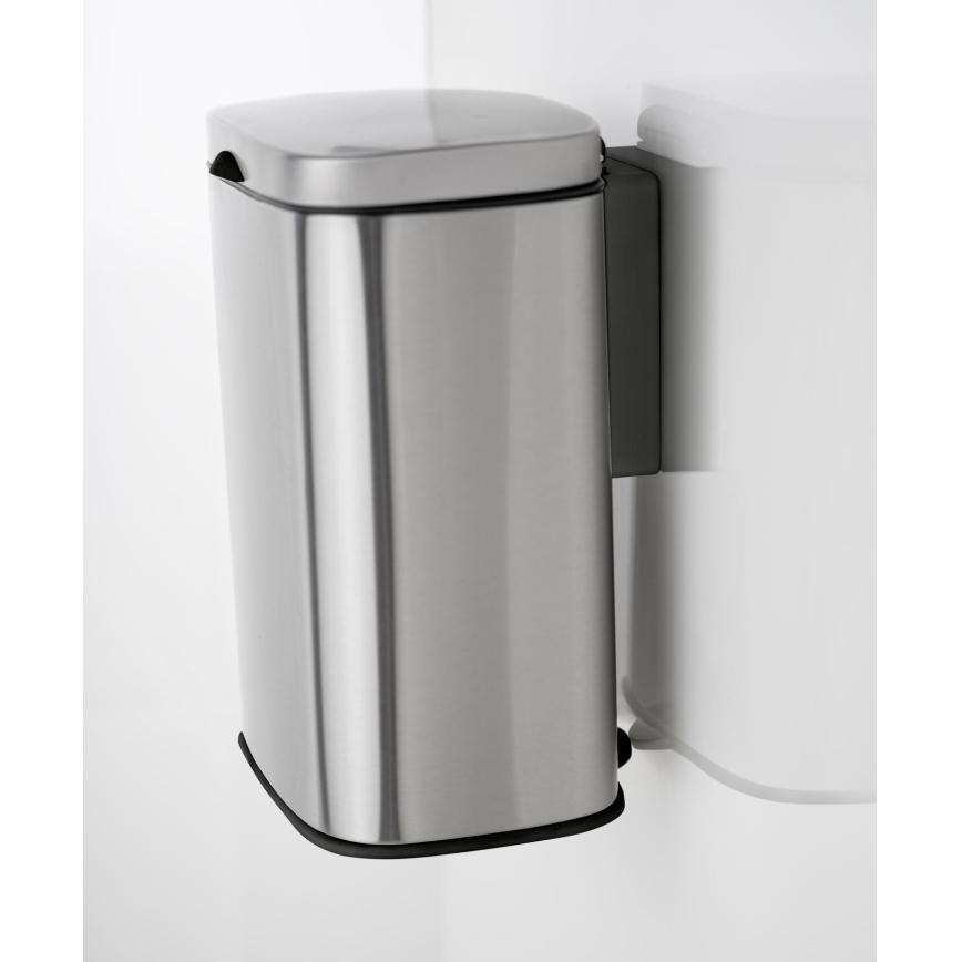WENKO 25336100 - Cesto SARE 21,5x29,5 cm prata