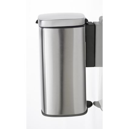 WENKO 25336100 - Cesto SARE 21,5x29,5 cm prata