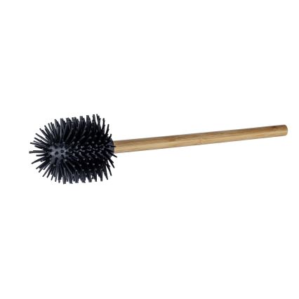 WENKO 25360100 - Escova de WC 7,5x35 cm castanha/preta