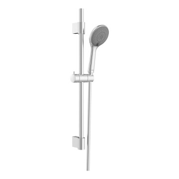 WENKO 25452100 - Conjunto de duche SISTEMA DE POUPANÇA DE ÁGUA 70 cm prateado
