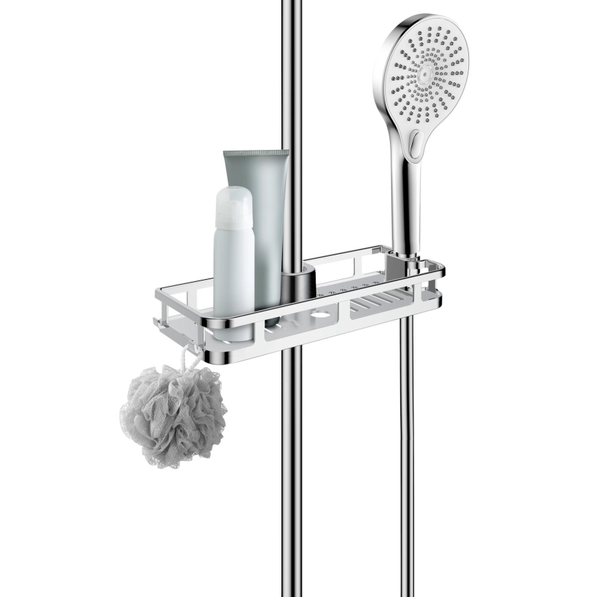 WENKO 25490100 - Prateleira LIBERTÀ 28,5x11,5 cm cromado brilhante