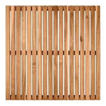 WENKO 25522100 - Capacho ACACIA 55x55 cm castanho
