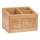 WENKO 25600100 - Organizador ALLEGRE 12x9 cm castanho