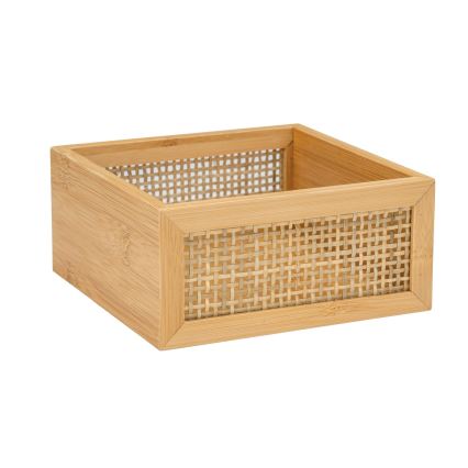 WENKO 25601100 - Bandeja para banheira ALLEGRE 15x7 cm castanha