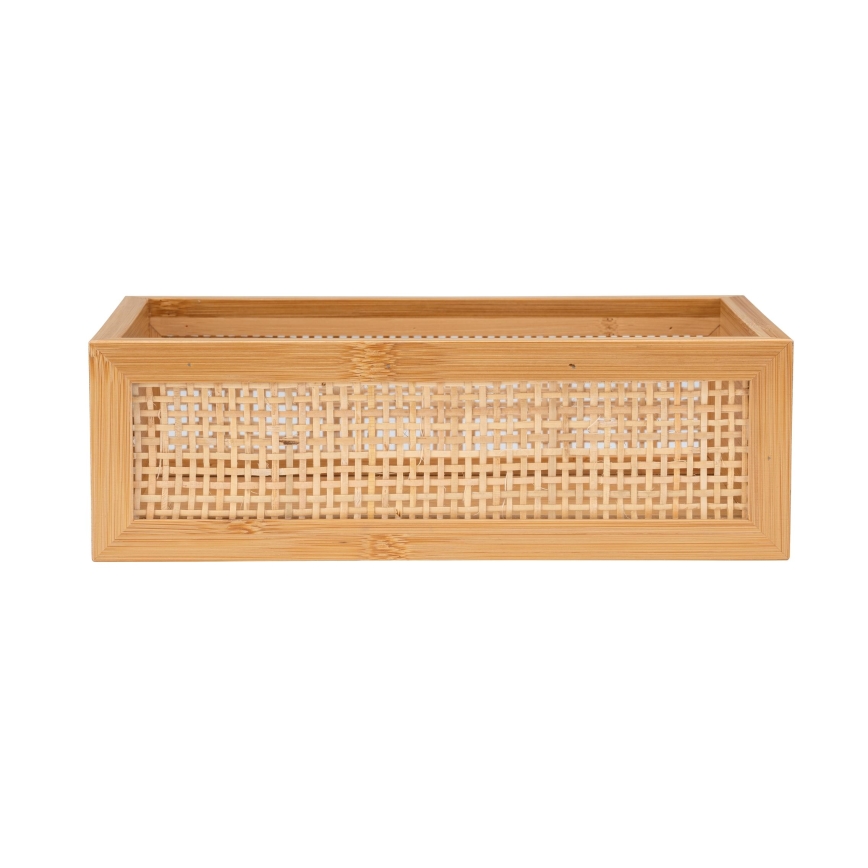 WENKO 25602100 - Bandeja para banheira ALLEGRE 22x15 cm castanha