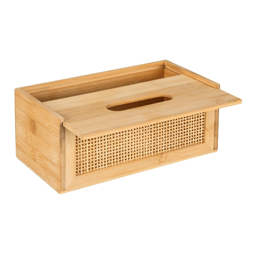 WENKO 25607100 - Dispensador de lenços ALLEGRE 25x13 cm castanho