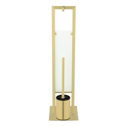 WENKO 26034100 - Conjunto WC RIVALTA 18x70 cm inox/dourado/branco/preto