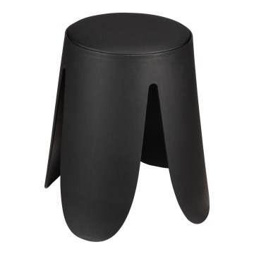 WENKO 26087100 - Banqueta COMISO 44,5x46 cm preta