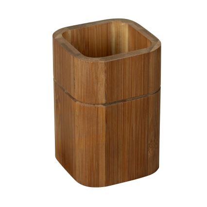 WENKO 26101100 - Suporte para escovas de dentes SERRO 7,5x11 cm castanho