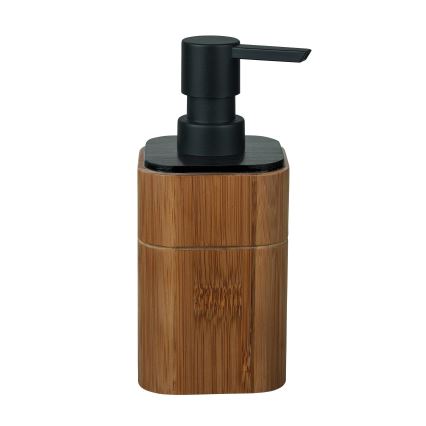 WENKO 26102100 - Dispensador de sabão SERRO 7,5 x 16,5 cm castanho/preto