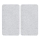 WENKO 2712663100 - Placa de cobertura 30x52 cm transparente/cinza