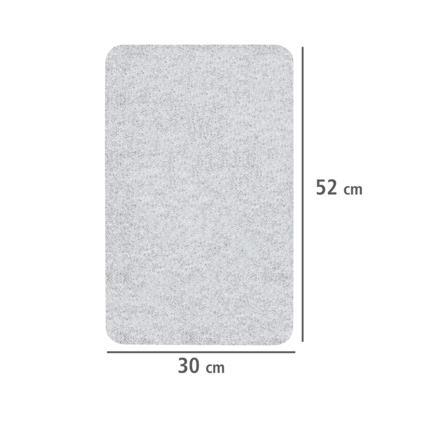 WENKO 2712663100 - Placa de cobertura 30x52 cm transparente/cinza