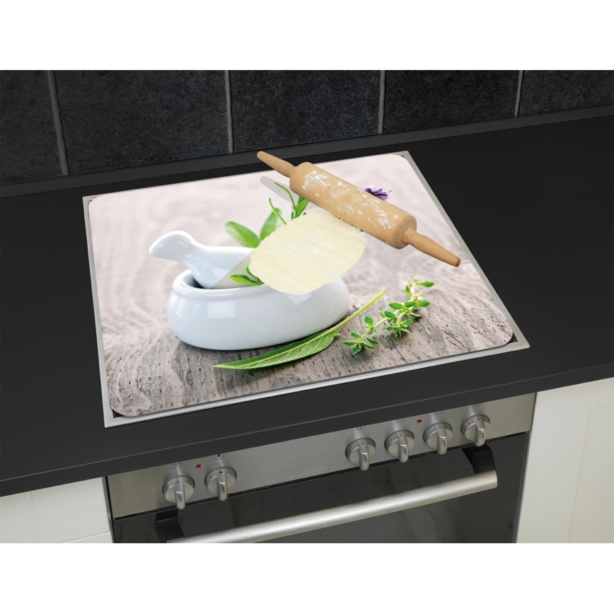 WENKO 2712940500 - Placa de cobertura ABDECKPLATTE – Apta para alimentos, 56 x 50 cm, colorida/transparente