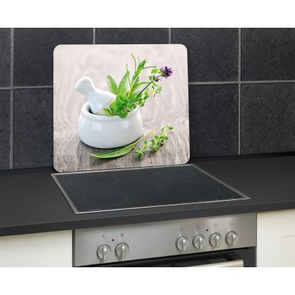 WENKO 2712940500 - Placa de cobertura ABDECKPLATTE – Apta para alimentos, 56 x 50 cm, colorida/transparente